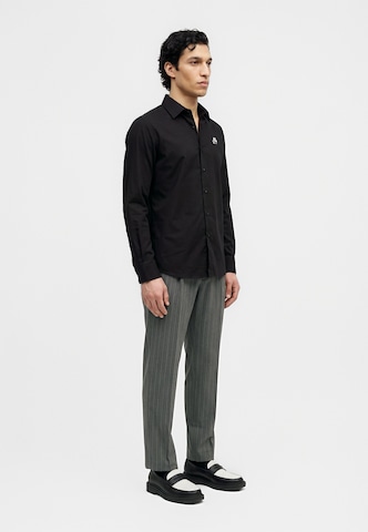 Karl Lagerfeld Regular fit Button Up Shirt in Black