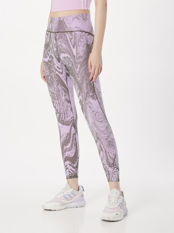 Skinny Pantalon de sport 'Truepurpose' ADIDAS BY STELLA MCCARTNEY en violet : devant