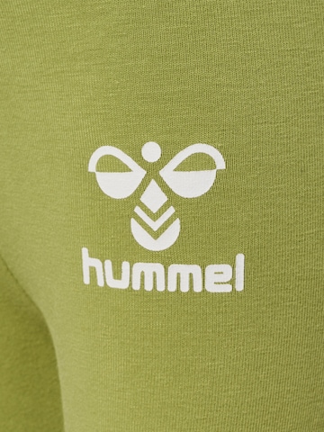 Hummel Skinny Leggings in Groen