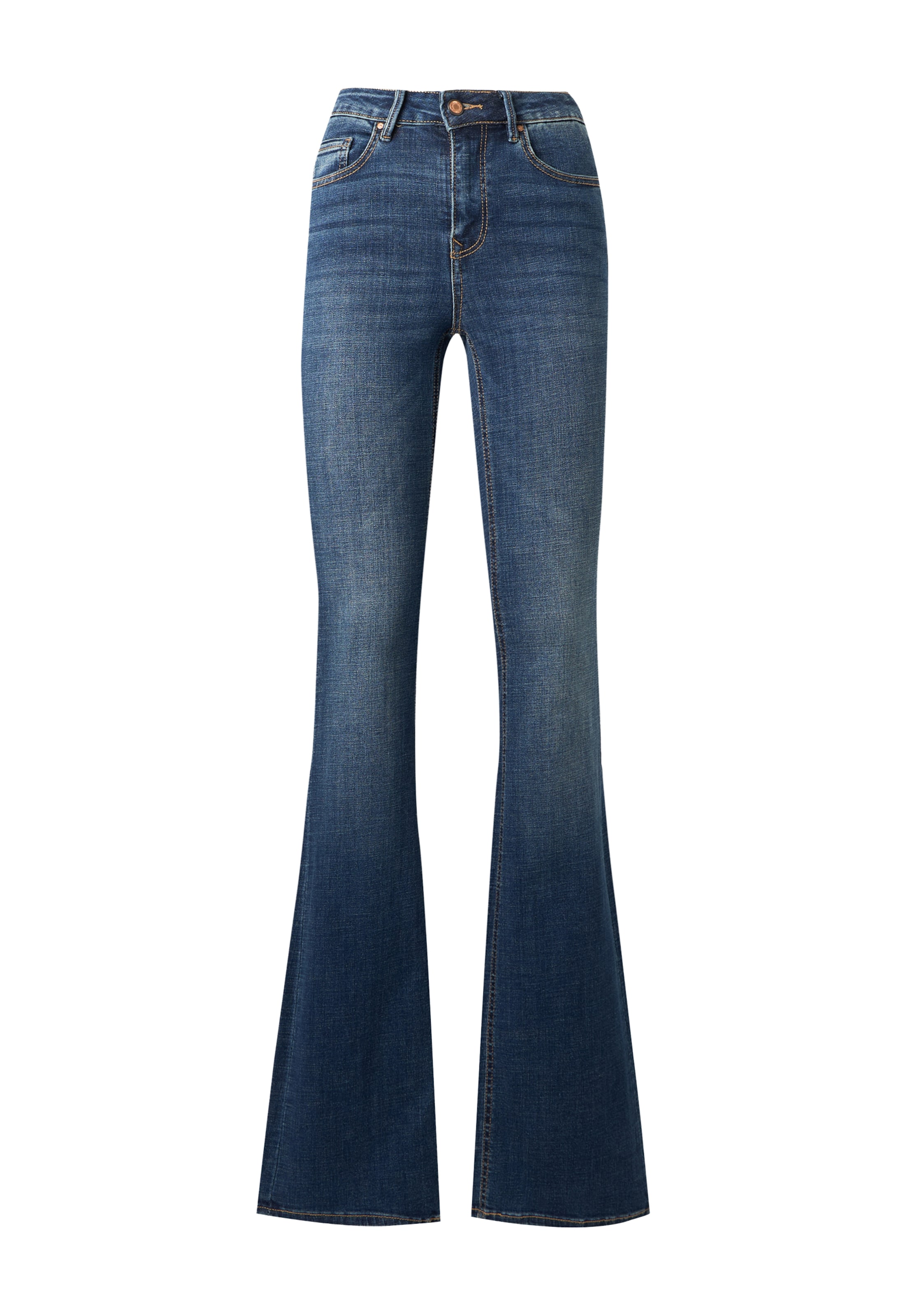 évasé Jean 'VMFLASH' Vero Moda Tall en bleu : devant