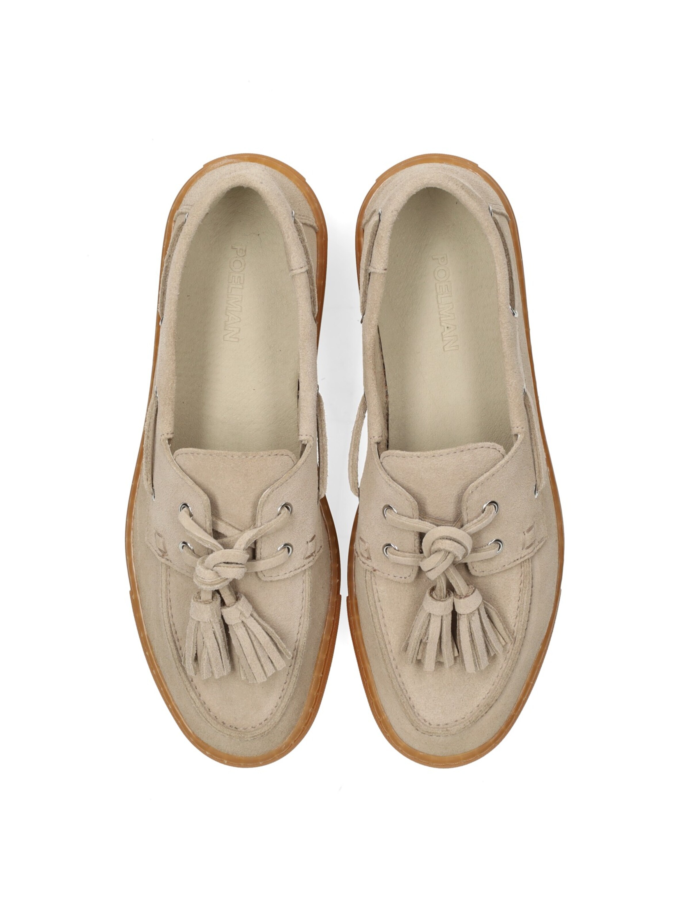 Poelman Moccasins 'Loes' in Beige