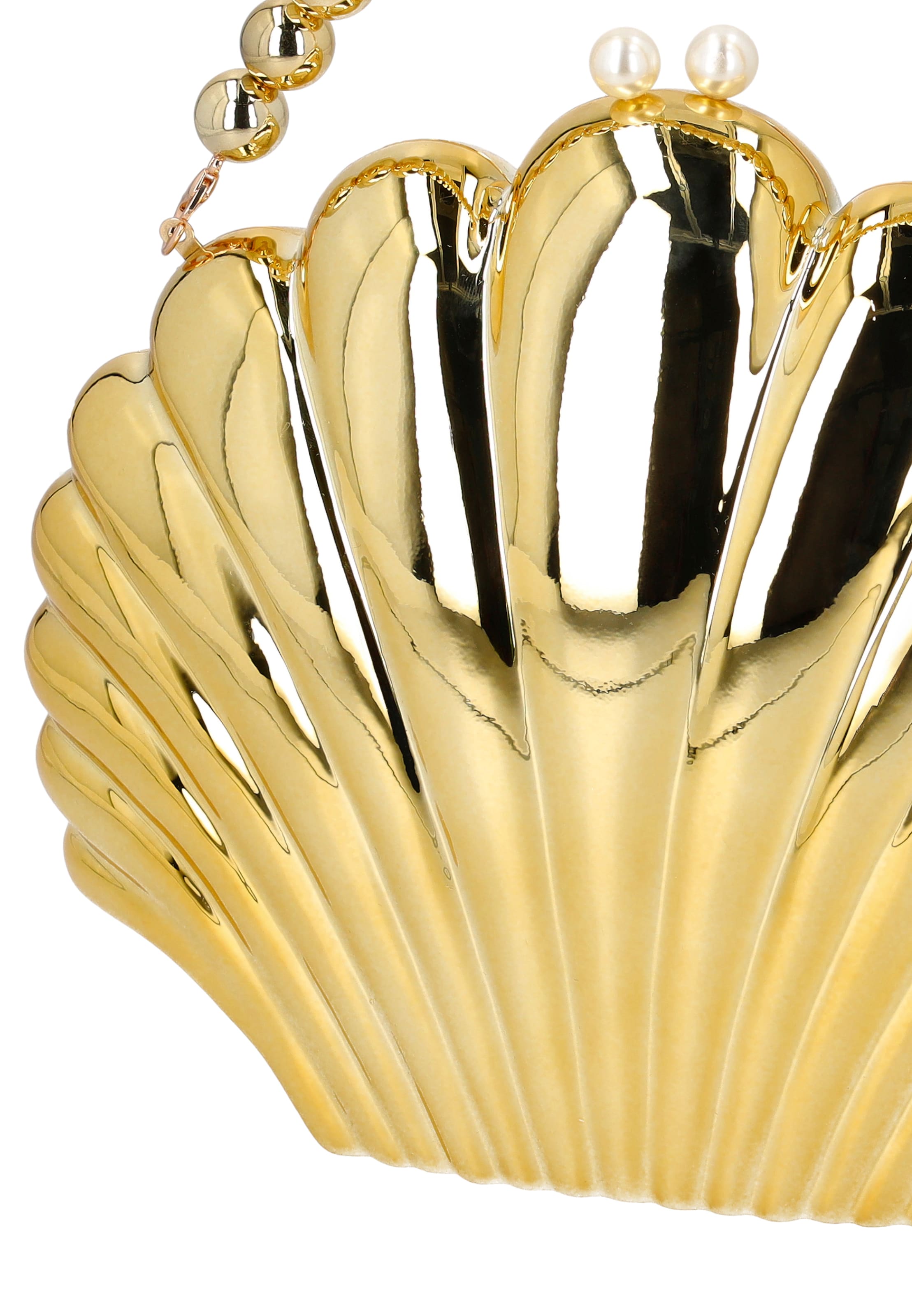 faina Clutch in Gold