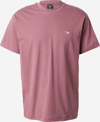 Iriedaily T-Shirt en lilas / blanc, Vue avec produit