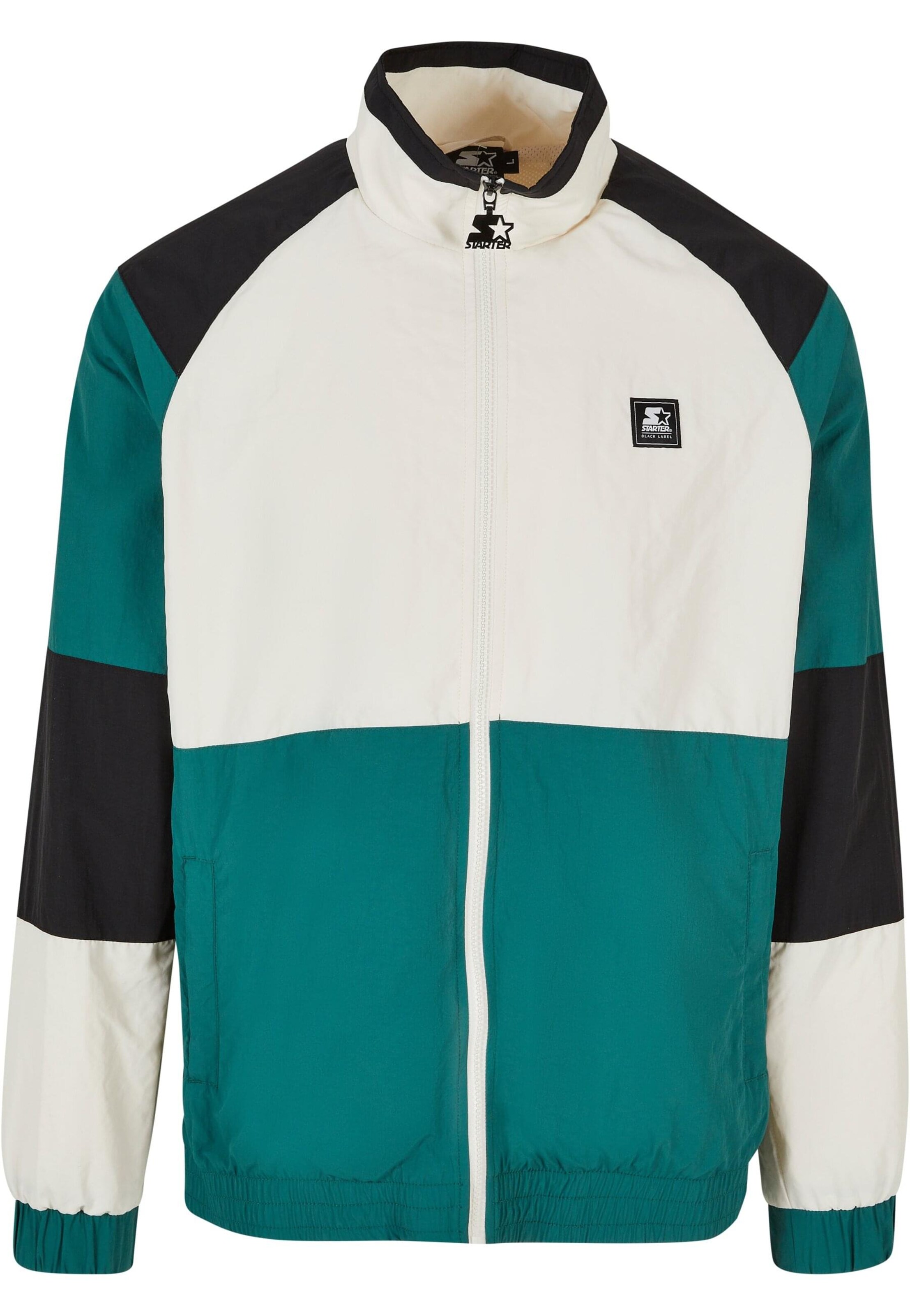 Starter Black Label Between-season jacket in White: front