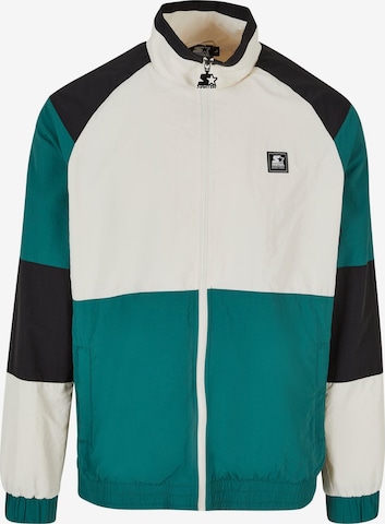 Starter Between-Season Jacket in White: front