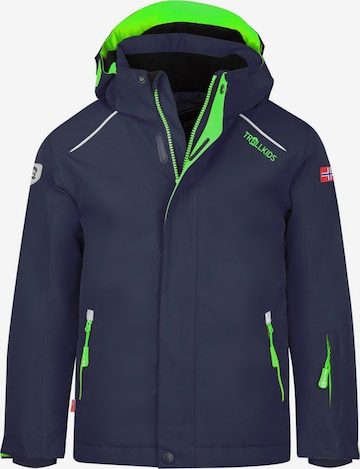 TROLLKIDS Winter Jacket in Blue: front