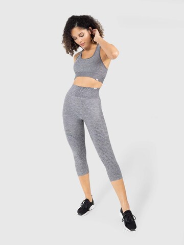 Skinny Pantalon de sport 'Anita' Smilodox en gris