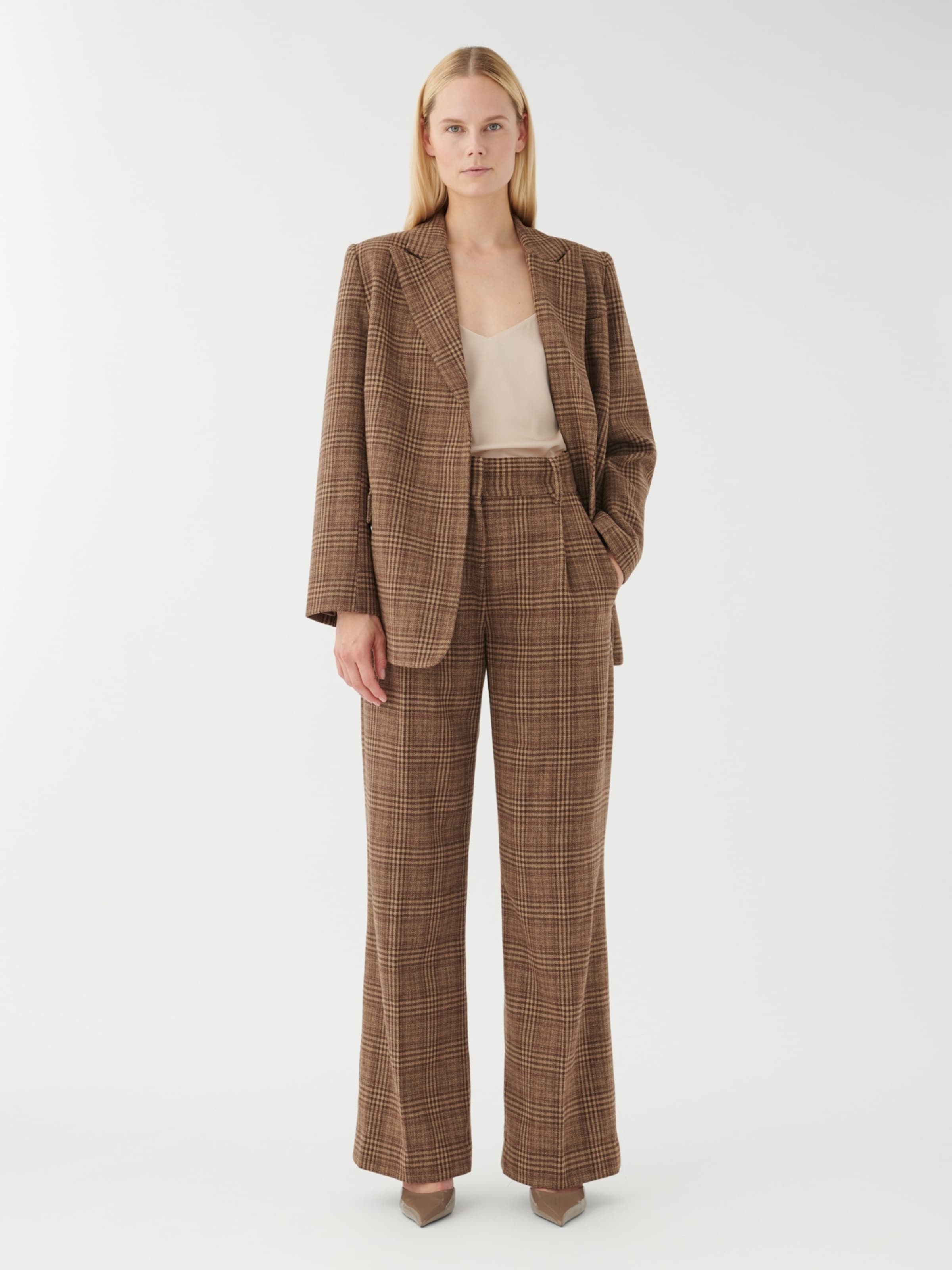Blazer ' CamissoDEA ' di Dea Kudibal in marrone: frontale