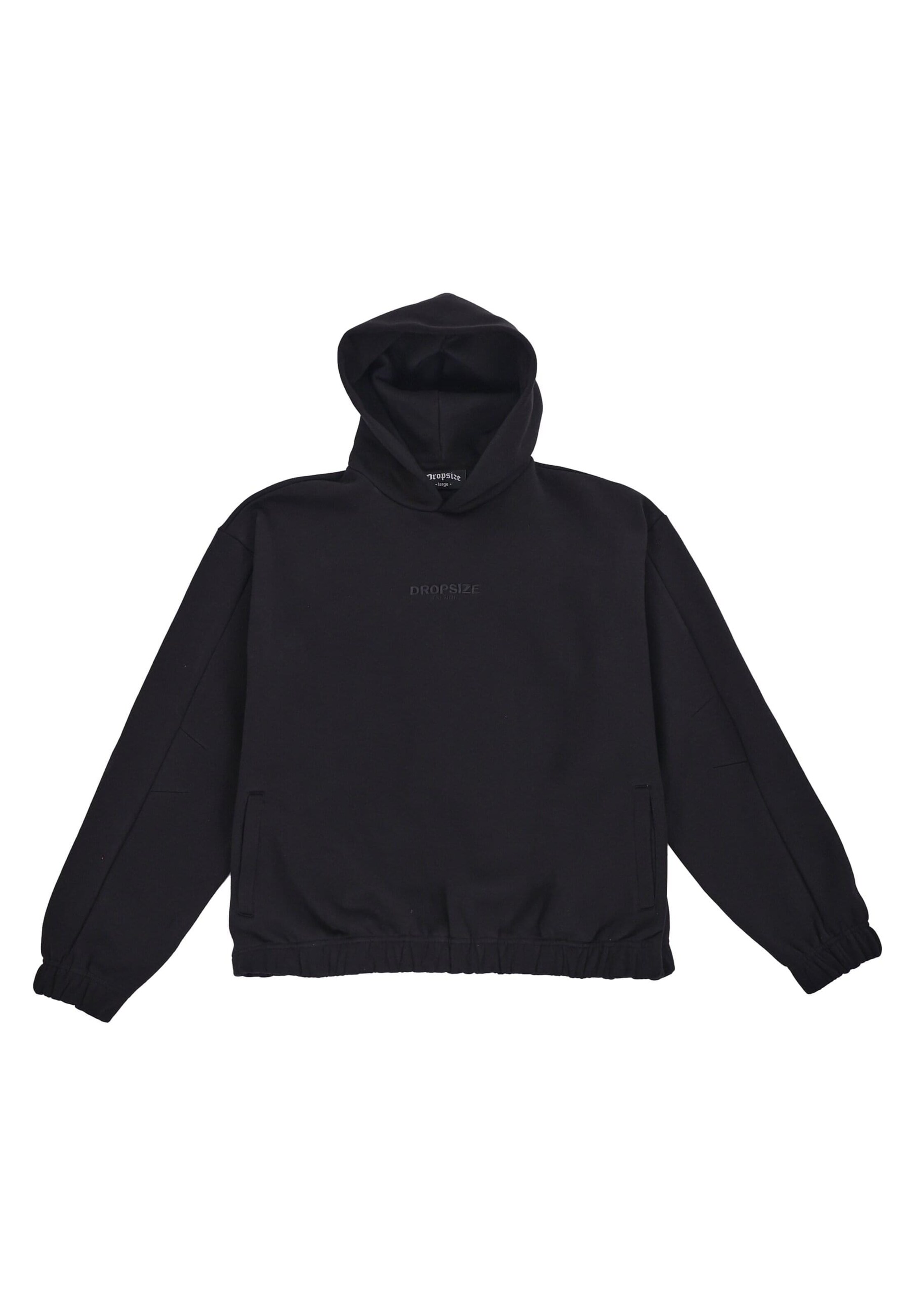 Dropsize Sweatshirt in Black: front