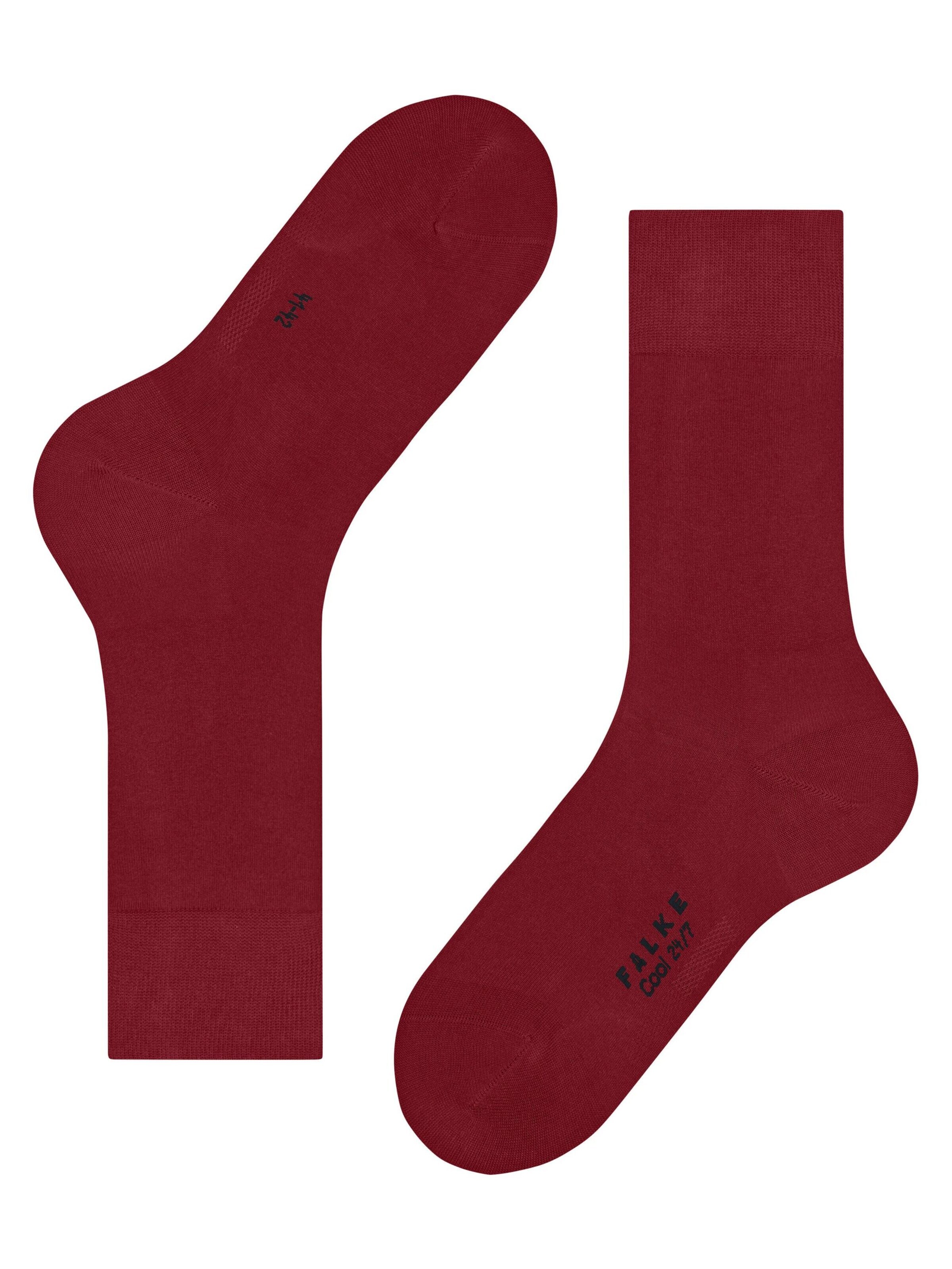 FALKE Socken 'Cool 24/7'‌‌‌‌‌‌‌ in Rot