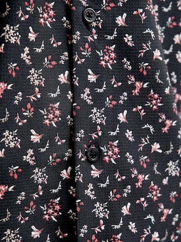 JACK & JONES Regular Fit Hemd in Schwarz