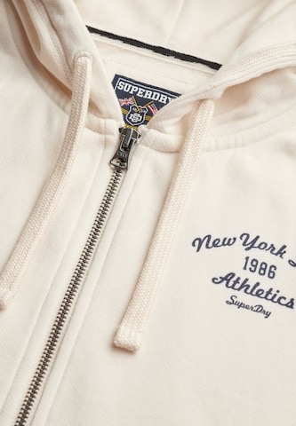 Superdry & Co Sweatvest 'Athletic Essentials' in Wit