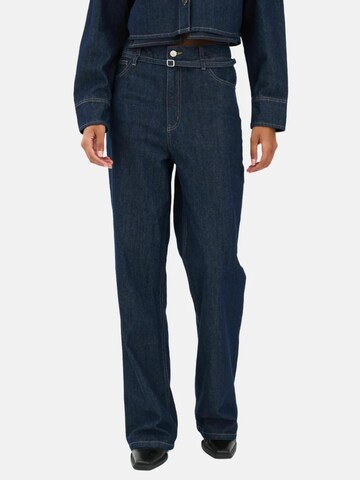 Ivy Copenhagen Regular Hose 'Brooke' in Blau: Vorderseite