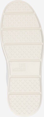 Baskets basses Love Moschino en blanc