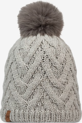 Bonnet 'Buff Knitted Fleece Caryn Beanie' BUFF en gris : devant