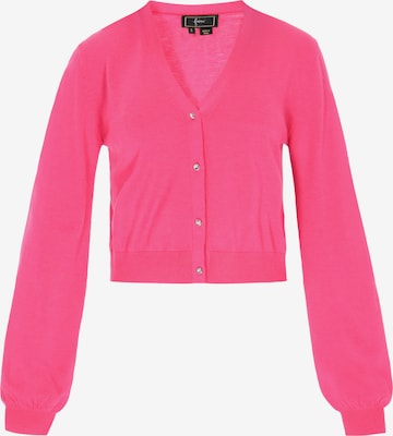 Cardigan faina en rose : devant