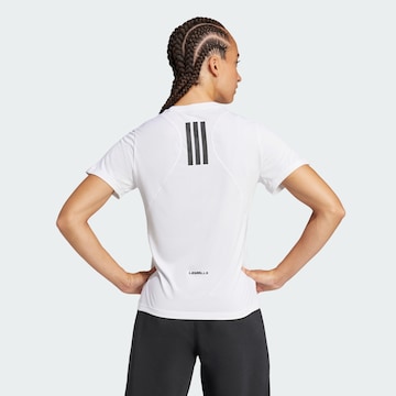 ADIDAS PERFORMANCE Λειτουργικό μπλουζάκι 'Adidas x Les Mills' σε λευκό