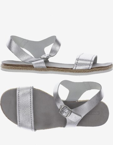 ESPRIT Sandals & High-Heeled Sandals in 38 in Silver: front