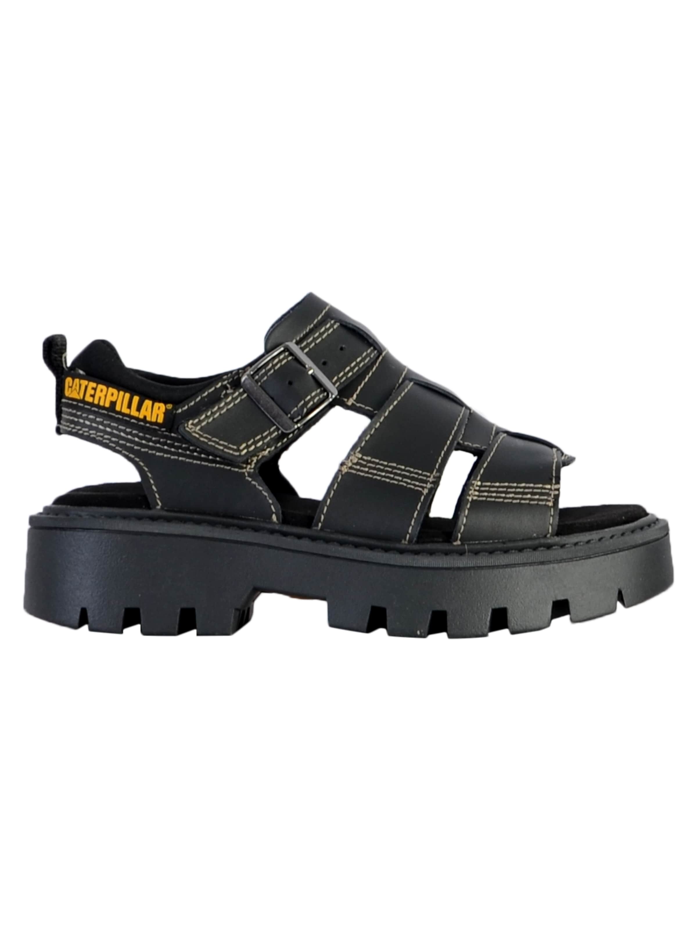 Sandales CATERPILLAR en noir : devant
