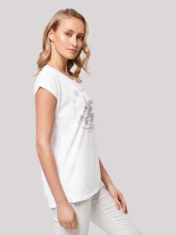 F4NT4STIC T-Shirt 'Disney Klopfer Thumper Sweet As Can Be' in Weiß