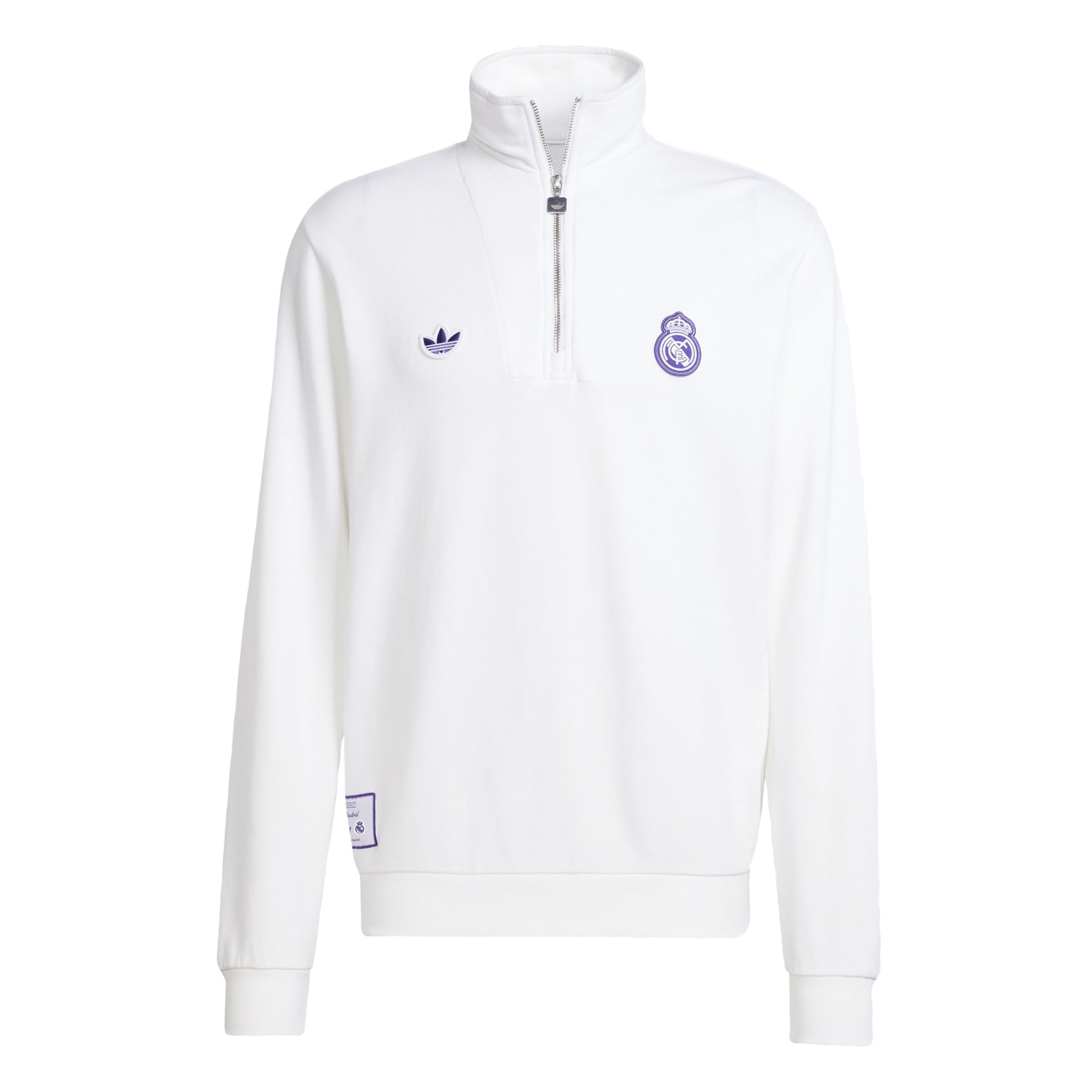 スウェット・トレーナー adidas originals Real Madrid CF sweatshirt ADIDAS ORIGINALS Sweatshirt 'Real Madrid Terrace Icons' in