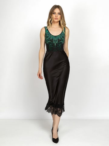 JIORO Koszula body 'LEO NEON GREEN' w kolorze zielony