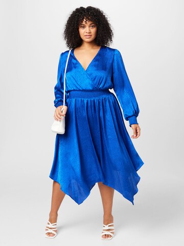 Robe 'FRACTAL ZEBRA' Michael Kors Plus en bleu