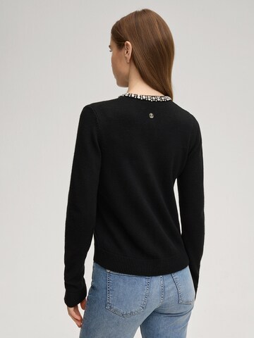 JOOP! Knit cardigan 'Kosta' in Black