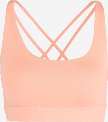 Hey Honey Sports bra in Orange: front