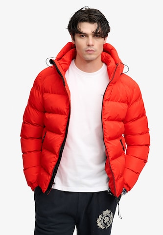 Veste d’hiver Superdry & Co en rouge