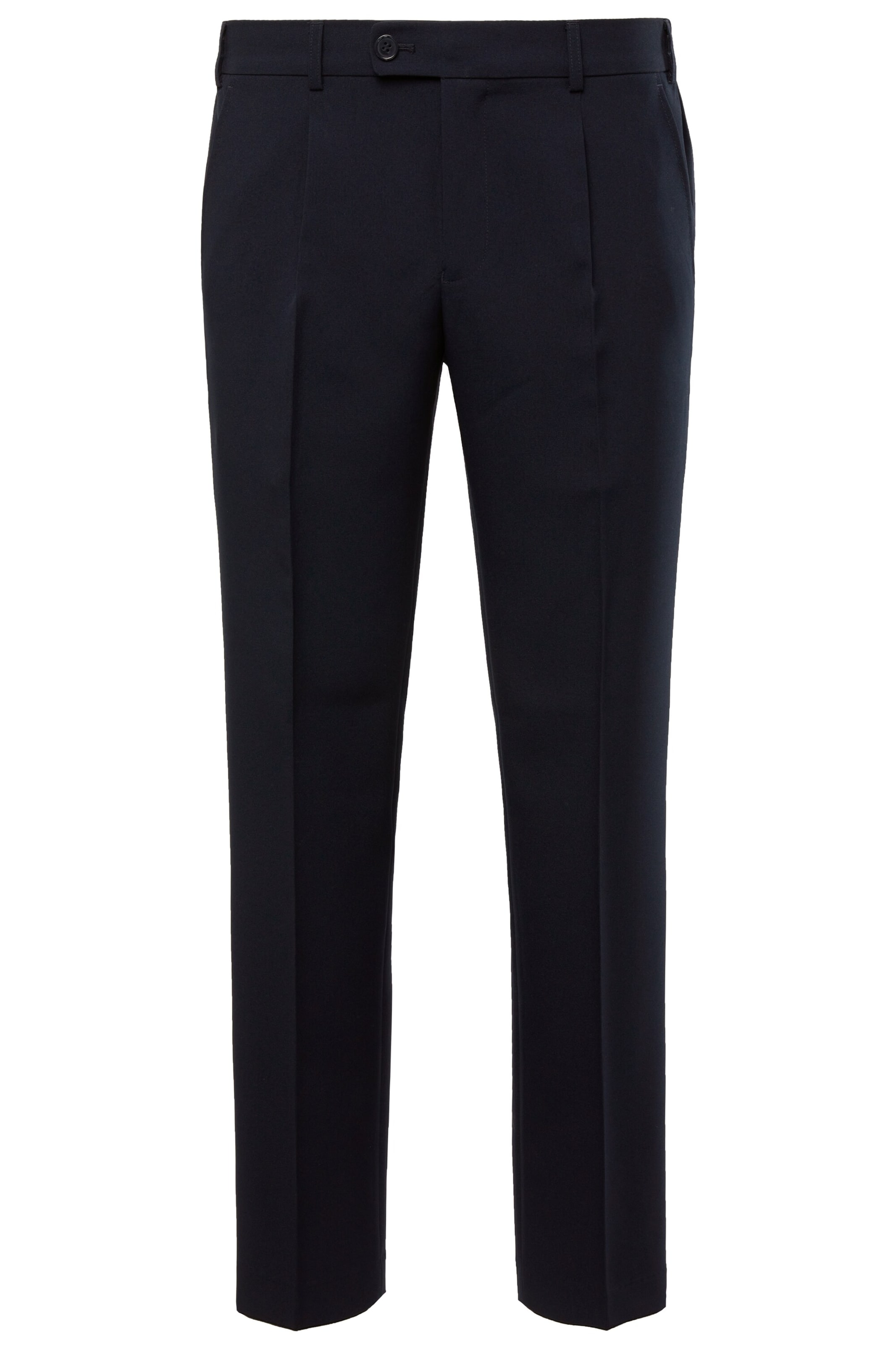 Men Plus Regular Hose in Blau: Vorderseite