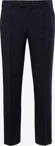 Pantalon à plis Men Plus en bleu : devant
