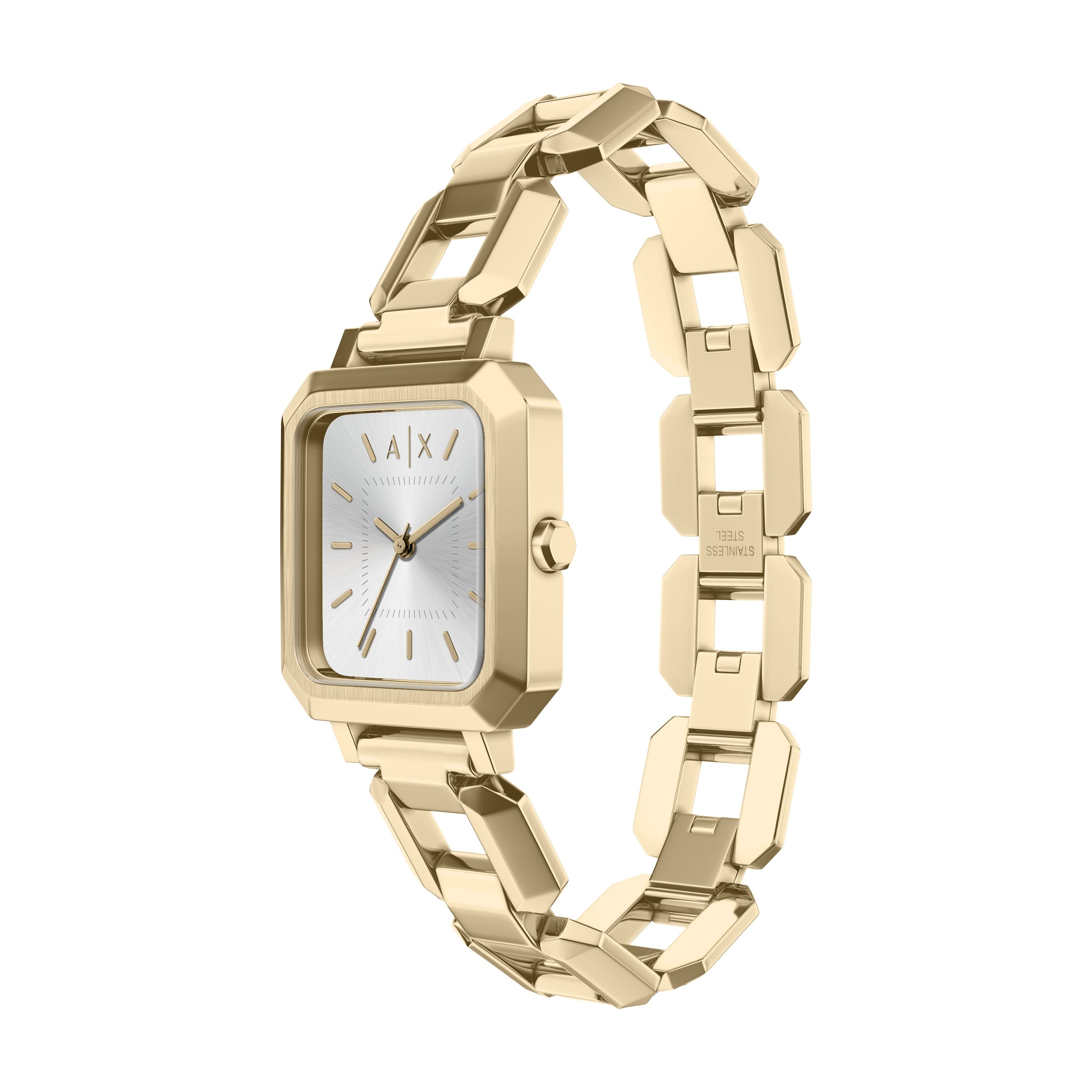 zelts ARMANI EXCHANGE Analogais pulkstenis