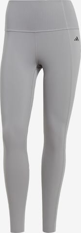 Skinny Pantalon de sport 'Optime Power' ADIDAS PERFORMANCE en gris