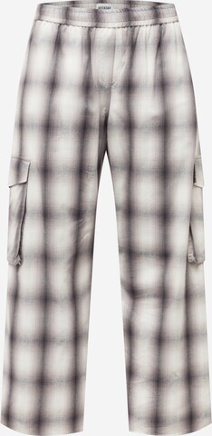 WEEKDAY Wide Leg Hose 'Rebecca' in Grau: predná strana