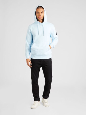 Calvin Klein Jeans Sweatshirt in Blauw