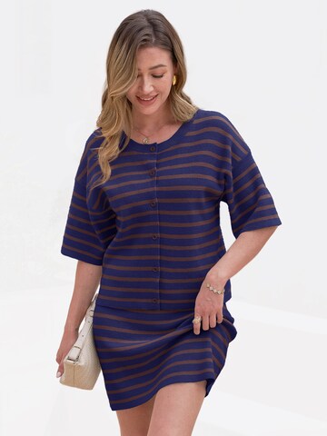 Imily Bela Kostim | modra barva: sprednja stran