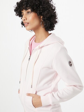 Colmar Zip-Up Hoodie in Pink