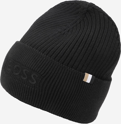 Megzta kepurė 'Magico_R' iš BOSS, spalva – juoda, Prekių apžvalga