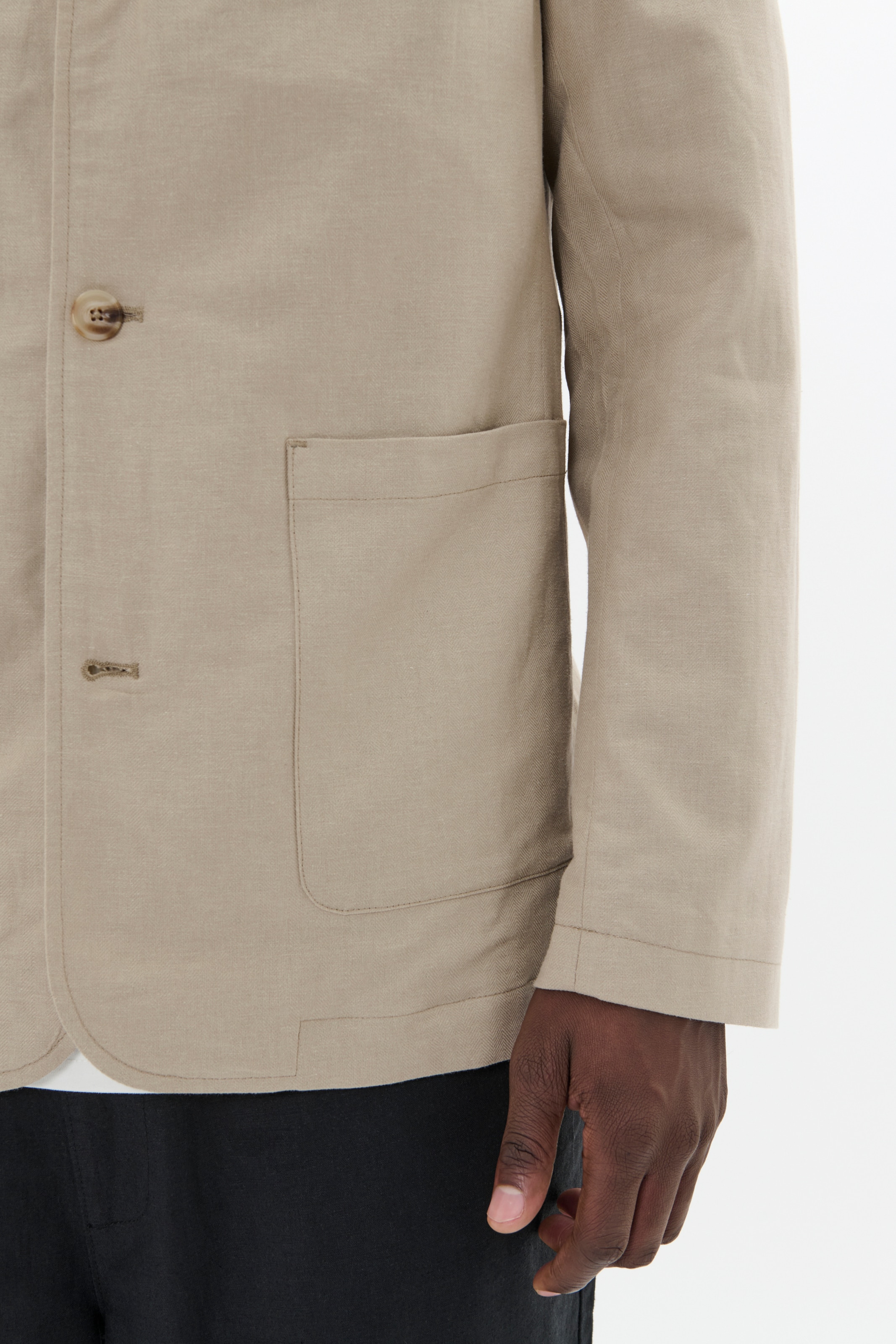 Coupe regular Veste de costume 'MAbarley' Matinique en beige