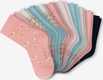 SCHIESSER Sokken ' Legwear Kids ' in Gemengde kleuren: voorkant