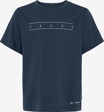VAUDE Performance shirt 'Vaude' in Blue: front
