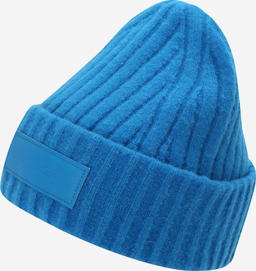 TOMMY HILFIGER Beanie in Blue: front