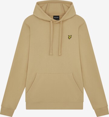 Sweat-shirt Lyle & Scott en marron : devant