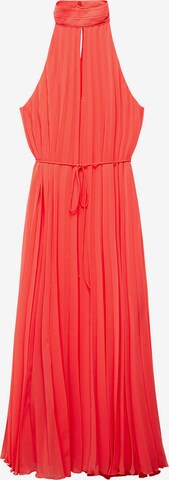 Robe 'Adela' MANGO en orange : devant