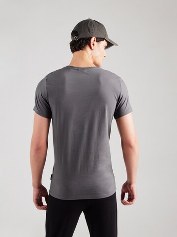 T-Shirt 'David' Casual Friday en gris