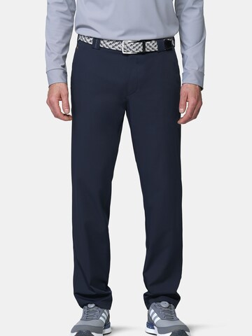 MEYER Regular Chino 'Oakmont 2-8626' in Blauw: voorkant