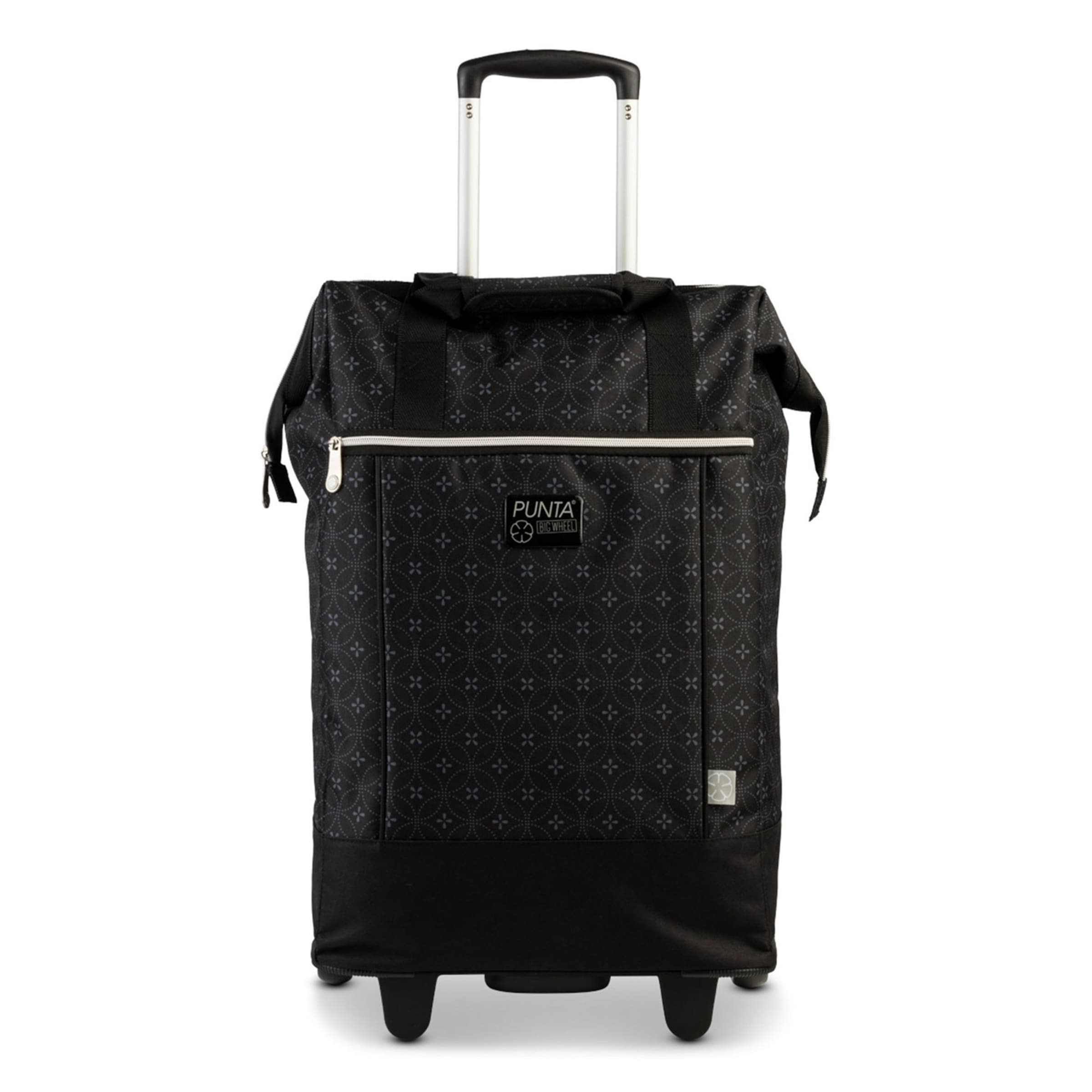 Punta Trolley 'Big Wheel' in Black: front
