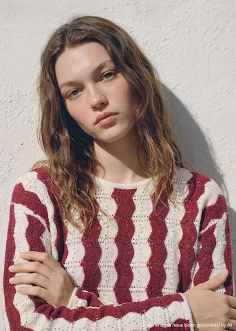 MANGO TEEN Sweater 'Mariana' in Red