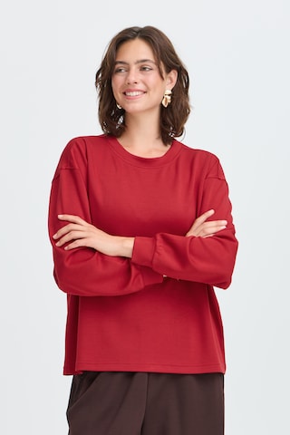 Fransa - Sweatshirt 'FRAURORA PU 7' em vermelho: frente